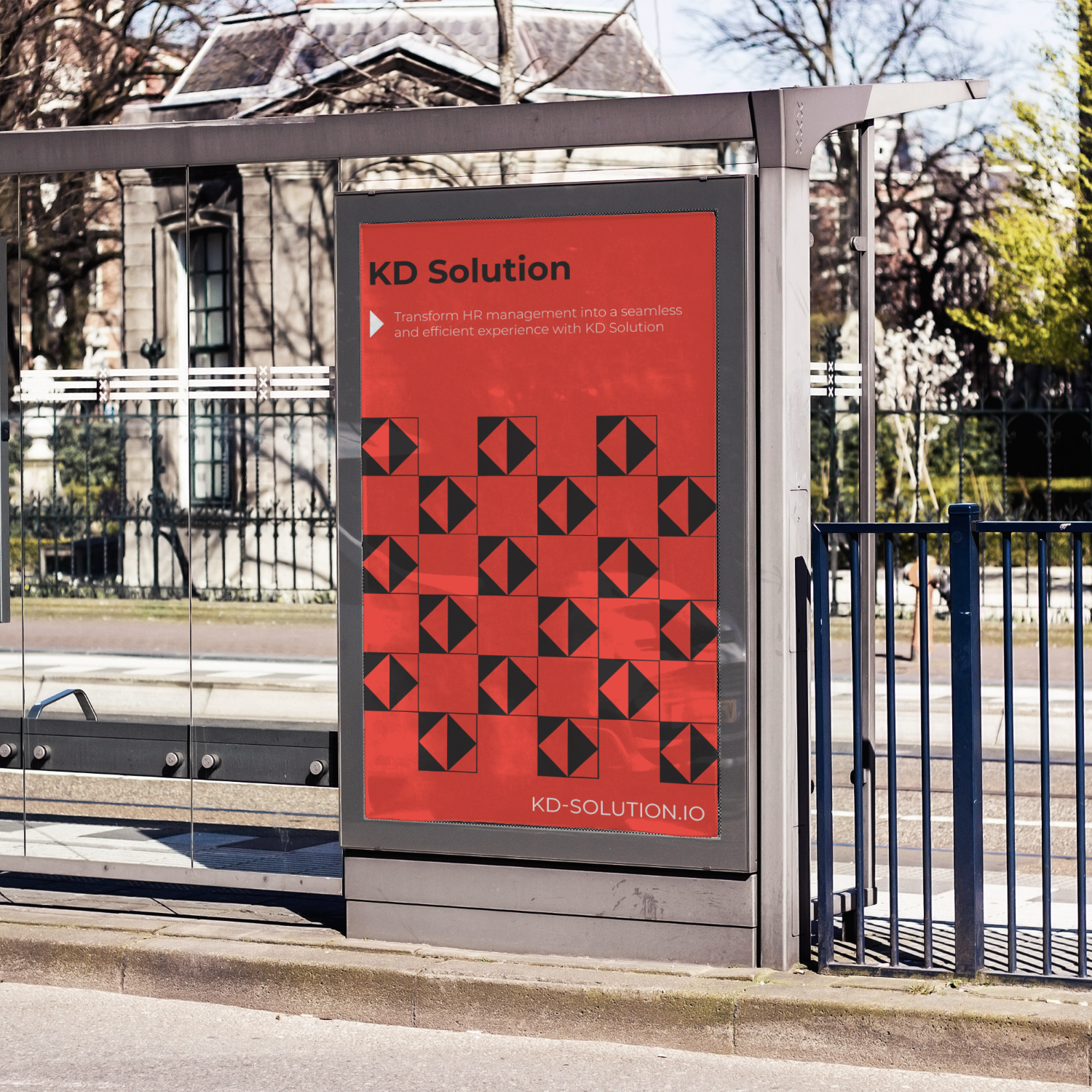 KD-solution Branding Start up - Affiche publicitaire Vanhuffel (2)
